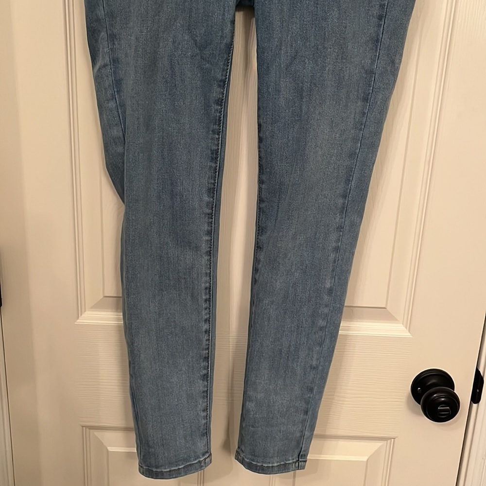 Judy Blue Women’s Kathy Mid Rise Light Wash Pull On Skinny‎ Fit Jeggings Sz 7/28 - Picture 6 of 11